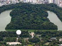 古墳観覧気球、運航式典