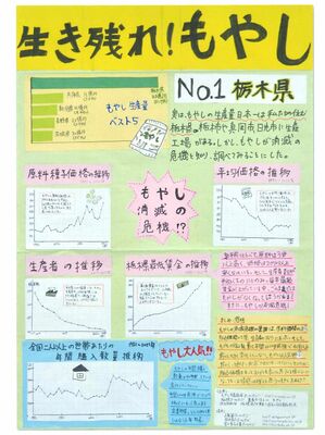 特選となった吉田華瑚さんと璃華さんの作品