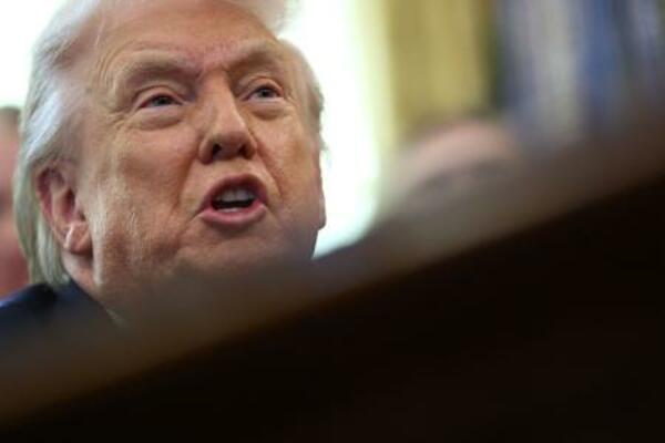 トランプ米大統領=1月30日、ワシントン(ロイター=共同)