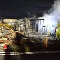 宇都宮で建物火災　家屋が全焼