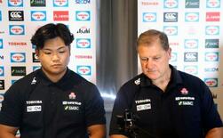 ラグビー日本、矢崎や奥井が先発
