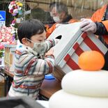 60年以上続く佐久山花市　福引き、家族連れに人気　大田原
