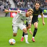 堂安はケルン戦で後半途中まで