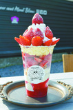 Pig Berry カフェいちごの山パフェ