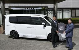 芳賀町にハイブリッド車