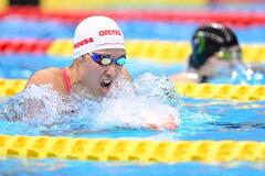 競泳、松下が男子２００個メ制す