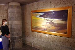 ワグナー夫妻の足跡たどる　益子でパネル展、初公開の絵画も