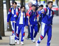 日本、決戦の地ダラス到着