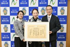 梶原さん 文化庁長官表彰