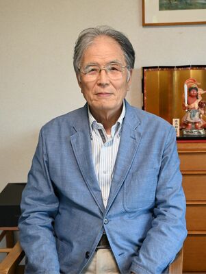 「栃木県山岳誌」を出版した柏村さん