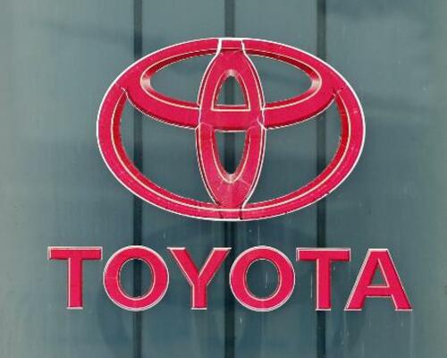 トヨタ自動車のロゴ＝愛知県豊田市