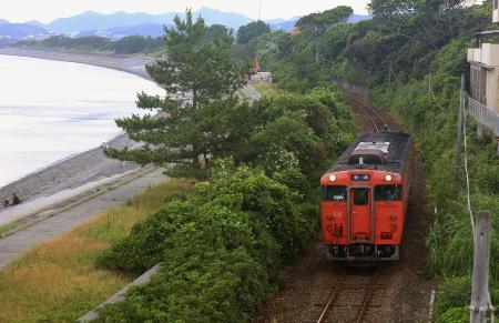 　山陰線に新幹線は来るのか。未整備区間の現状。２０２４年６月、山口県長門市