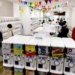 宮カフェ跡にガチャガチャ専門店オープン　オリオン通りの活性化に