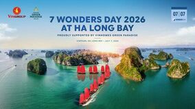 New7Wonders、今年の公式「7ワンダーズ・デー」をベトナムで記念