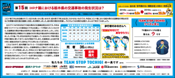 第15回　コロナ禍における栃木県の交通事故の発生状況は？