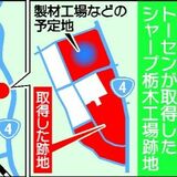 シャープ栃木工場跡地、製材業のトーセン（矢板）が取得　製材工場やバイオマス発電運営へ