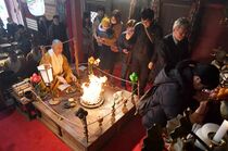 常楽寺の録事尊大祭　鹿沼