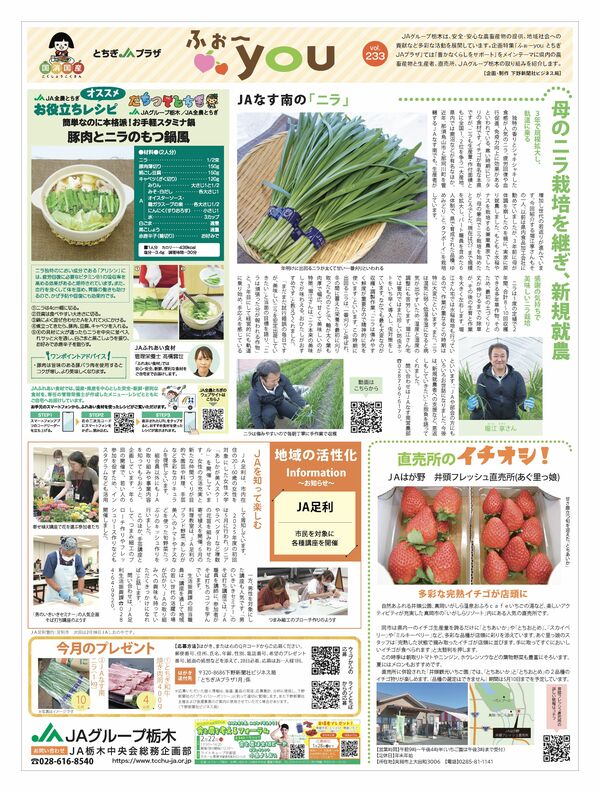 栃木市小野寺産　　〔春蘭〕 値下げしました。 2026年1月18日（日）掲載｜紙面バックナンバー｜JAプラザ「ふぉーyou