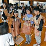 土器から音楽作ってドキドキ　栃木・小野寺小児童と国栃短大生が交流会