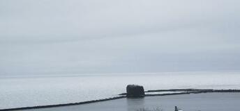 流氷の目視観測を終了