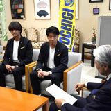 J2復帰ならず、栃木SCが知事に報告 主将「来年は何が何でも」