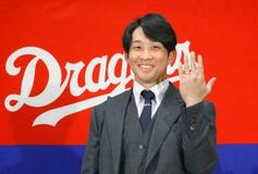 中日の田中は大幅増の3600万