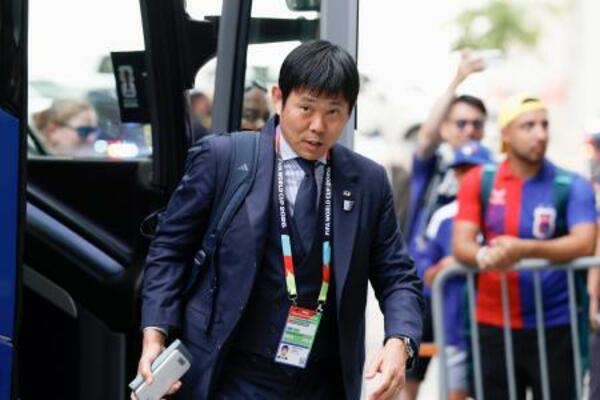 　ブラジル戦を終え、米ヒューストンの宿舎に戻った森保監督＝２９日（共同）