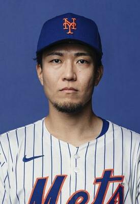 　メッツの千賀滉大（ゲッティ＝共同）
