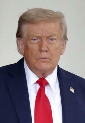 　トランプ米大統領（ゲッティ＝共同）