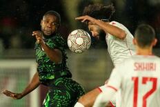 サッカー、チュニジアは１勝１敗