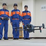 県内初、市貝町消防団にドローン隊　４月から運用、火事や災害現場で活躍期待