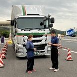 トラック運転手の負担軽減なるか　佐野ＳＡでドライバー交代の実証実験　東…