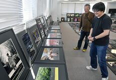 しもつけ写真大賞　本社で最終審査