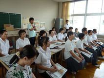 見出しを考える／県立聾学校