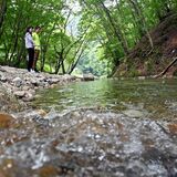 緑輝く水辺へ　記者が渓流釣りにチャレンジ　暑さも時間も忘れてのんびり満喫