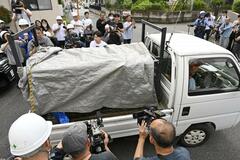 市街地のクマ捕獲