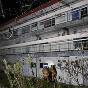 那須塩原　無人のアパートで火災