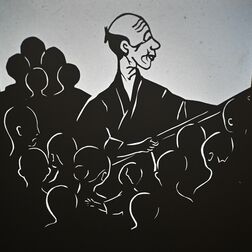 「仁兵衛学校」　替え歌楽しむ生徒たち【小学生お薦めの千葉省三作品】