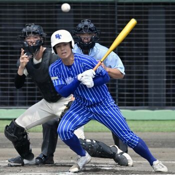 速報】青藍泰斗、35年ぶり甲子園へ 決勝、作新学院に4－3【高校野球