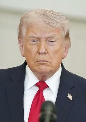 　トランプ米大統領（ゲッティ＝共同）