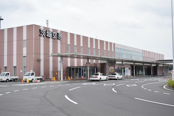 身近な空の玄関口として本県民に浸透してきた茨城空港＝茨城県小美玉市