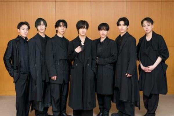 　初の座長公演に臨むＩＭＰ．の（左から）椿泰我、松井奏、鈴木大河、佐藤新、基俊介、影山拓也、横原悠毅