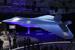 日本が英国、イタリアと共同開発する次期戦闘機の模型=2024年7月、英南部ファンボロー(共同)