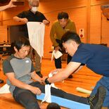 日光・那須山岳ガイド協会　夏山シーズン前に技量磨く　危急時対応で研修会