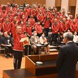 ねんりんピック栃木県選手団が結団式　平均70歳超136人、健闘誓う　1…