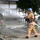 火災から文化財を守れ! 大田原の明覚寺で防火・防災訓練