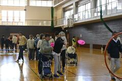 スポーツ交流会 会員ら９０人笑顔