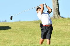 第56回知事盃ゴルフ・ジュニアの部決勝（小学生）