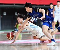 全国高校バスケ男子３回戦　宇都宮工vs中部大一