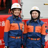 「救世主的存在」の姉妹、消防操法競技会に初参加 那須塩原市消防団